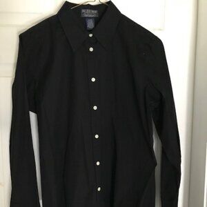 Polo Ralph Lauren Long Sleeve Black Button Down Shirt